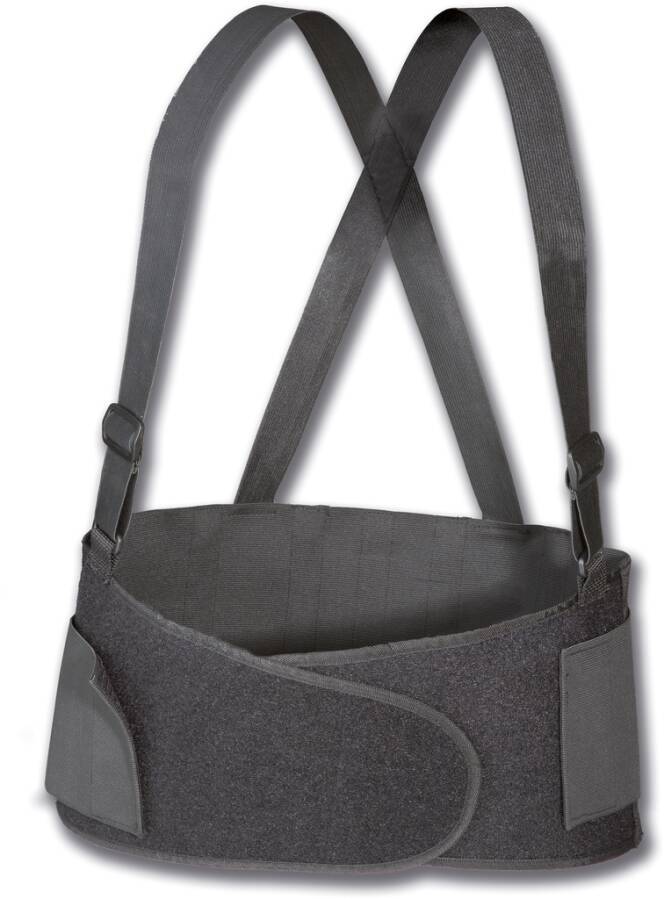Rückenstützgurt BR 108 BR108-XXL Größe XXL Farbe grau Ausführung für Hüftumfang 110 - 138 cm