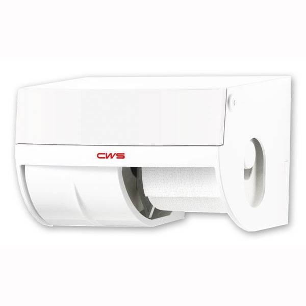 CWS Toilettenpapierspender Paradise Toiletpaper für 2 Kleinrollen,