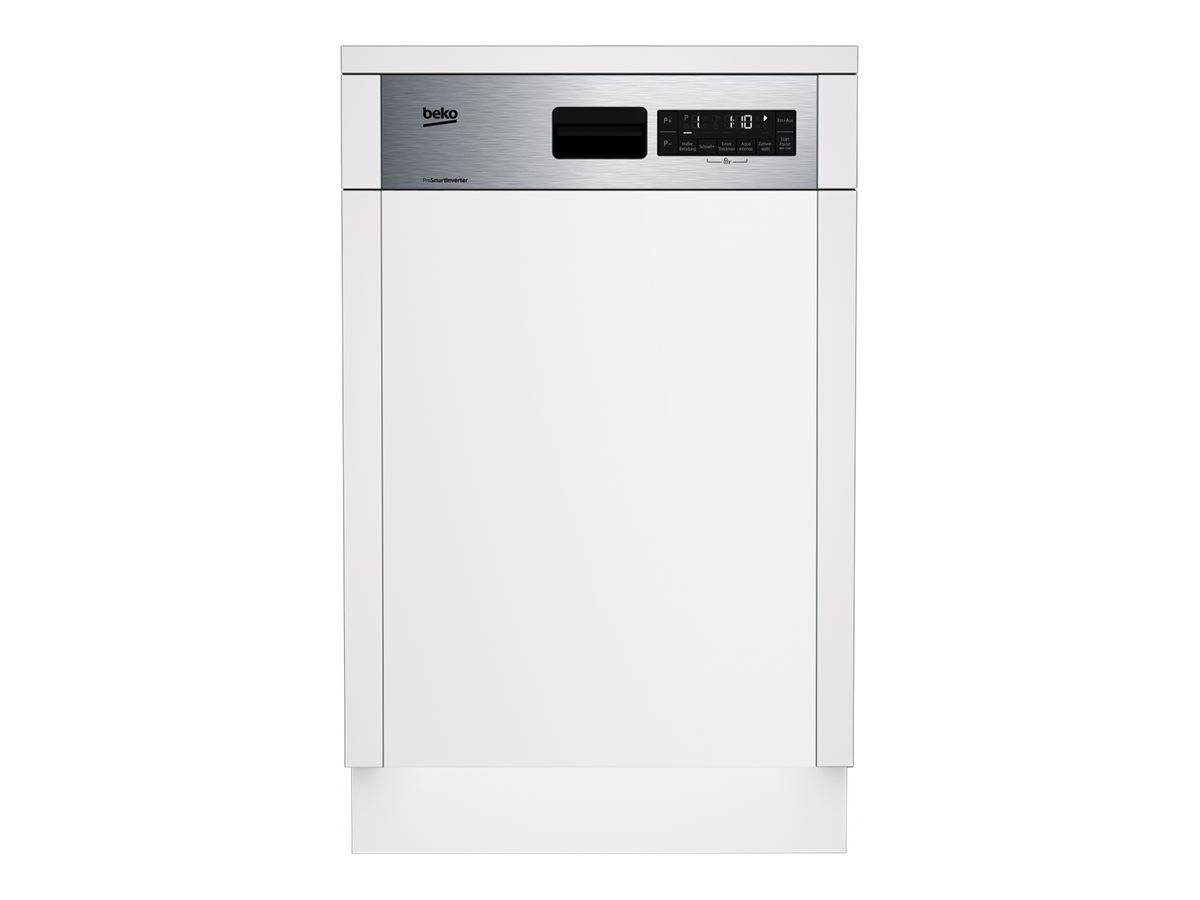 BEKO DSS28021X - Geschirrspüler - eingebaut - Nische - Breite: 45 cm - Tiefe: 57