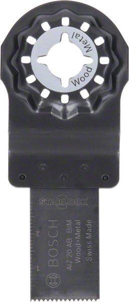 Oszillierendes Werkzeugzubehör mit einem Starlock-Befestigungssystem.