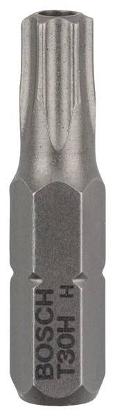 Ein sechseckiger Metallschraubendreher-Bit, der für den Einsatz mit einem Bohrer oder Schraubendreher konzipiert ist und zum effizienten Eindrehen von Schrauben dient.