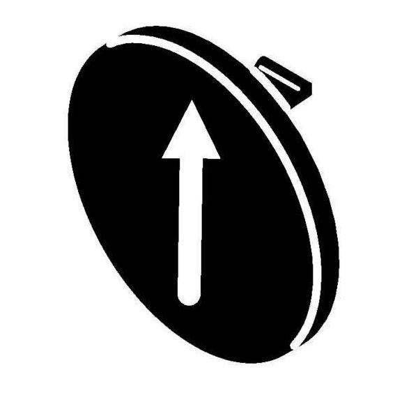 Stahl Tastenschild 155749