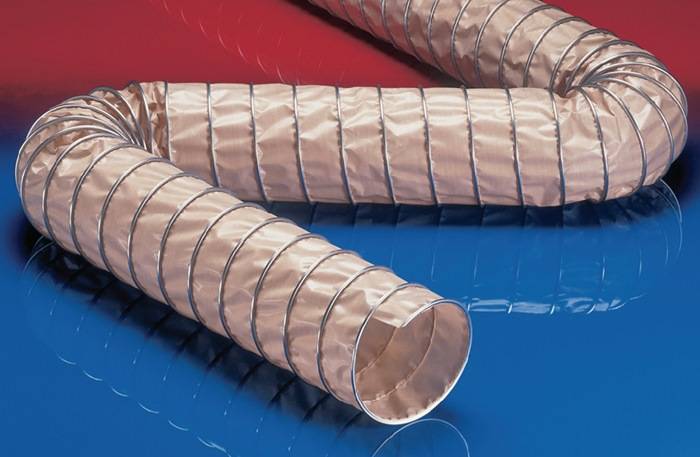 Absaug- u.Gebläseschlauch (FDA) CP PTFE-INOX 475 FOOD ID 200-203mm AD 212,00mm