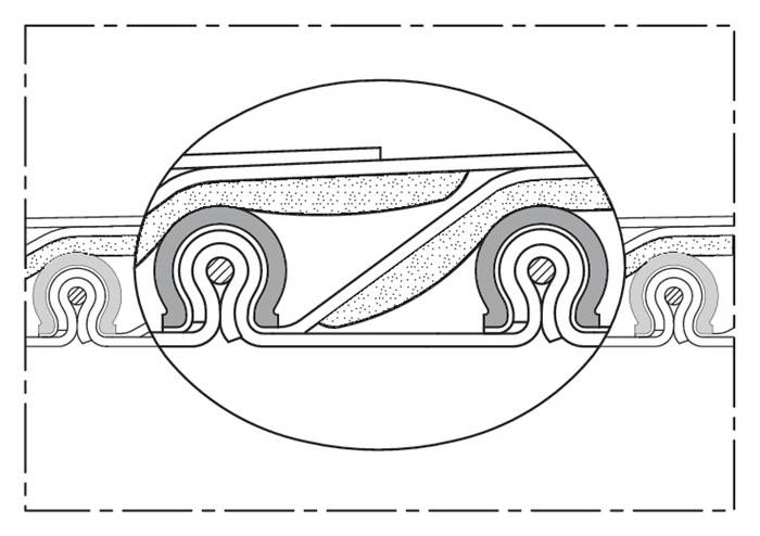 Absaug- u.Gebläseschlauch CP HiTex 486 ID 125-127mm AD 143,00mm Rl.