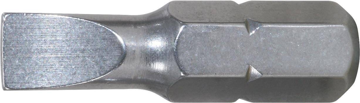 KS TOOLS 1/4'' EDELSTAHL Bit Schlitz, 25mm, 6,5mm (910.2244)