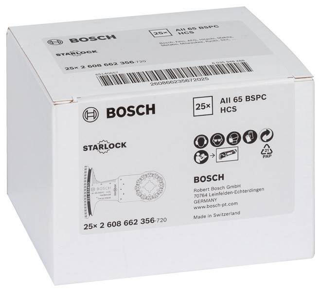 Bosch Power Tools HCS Tauchsägeblatt AII 65 2608662356