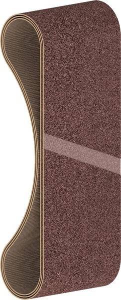 Eine texturierte, dunkelbraune Oberfläche mit einer geschwungenen, hellbraunen Diagonalstreifen, der auf der linken Seite von einem gold-schwarzen Muster umrahmt wird.