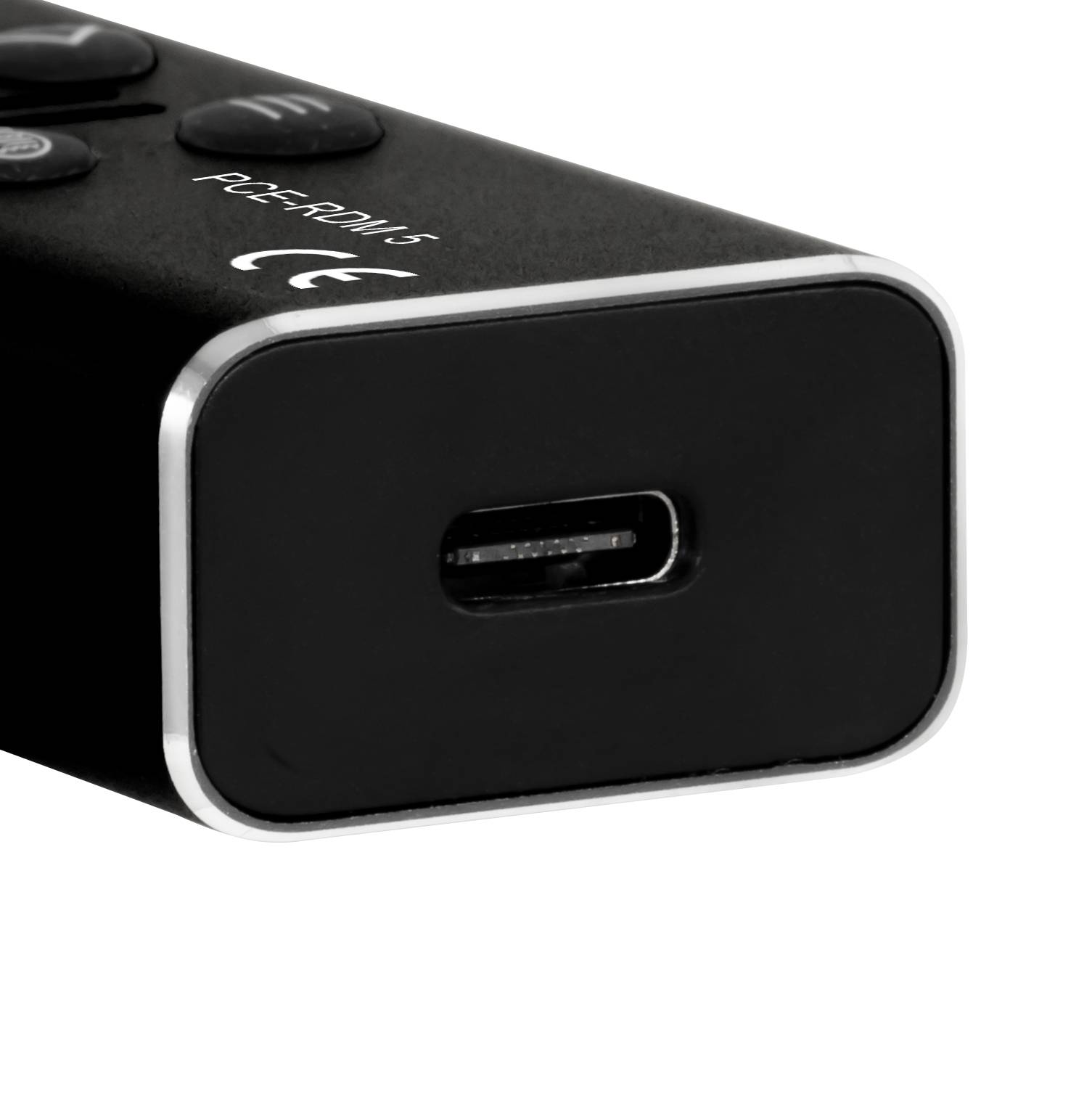 PCE Instruments Strahlen Dosimeter PCE-RDM 5 |ß-, y- und Röntgenstrahlung |9.999 µSv/h |Alarm |Echtzeit |USB-C |IP20