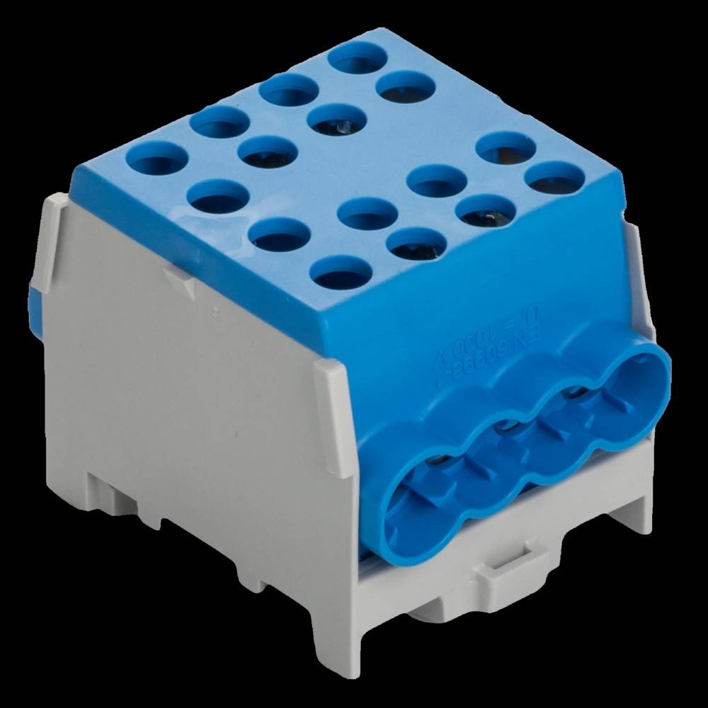Pollmann Abzweigklemmen HLAK 35-1/6 M2 blau