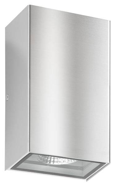 5010 Up & Down Wandleuchte Edelstahl