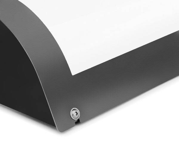 16/3/BM Außenleuchte m.BWM anthr.1xE27