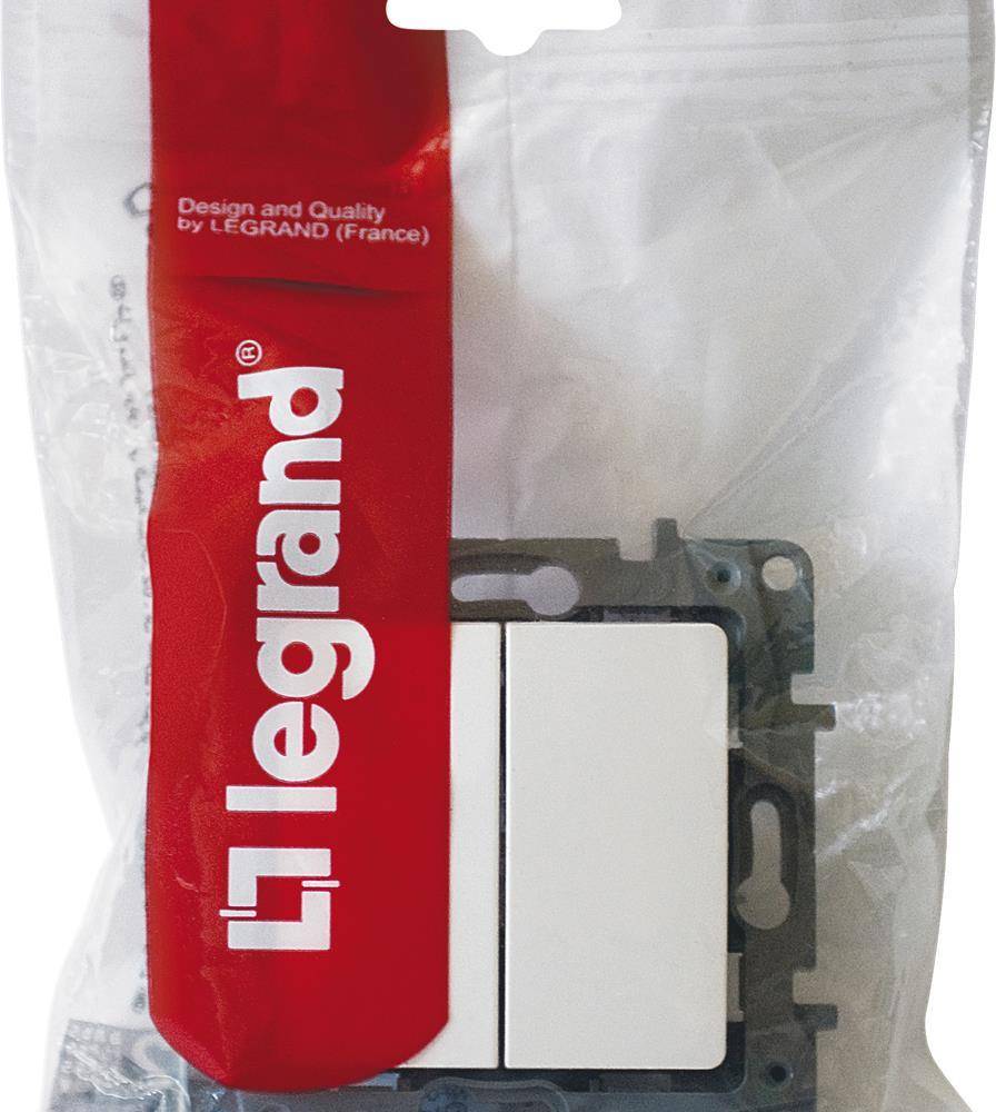 LEGRAND 664702 Doppelwechselschalter 10AX
