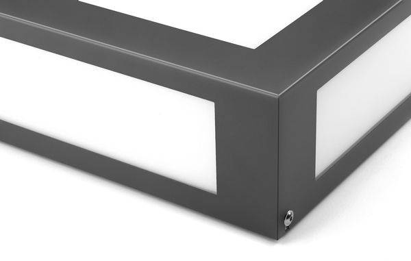 62 Wandleuchte 2xE27 60W Anthrazit