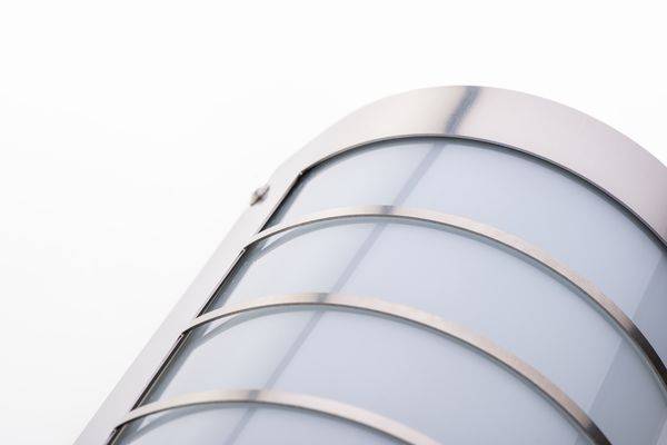 29/1 Wandleuchte opalgl.E27 75WEdelstahl