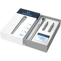 Schneider Schreibgeräte Callissima Gift Box, Anthrazit, Kartuschenfüllsystem, Zitrone (Farbe), Fein, Beidhändig, Geschen