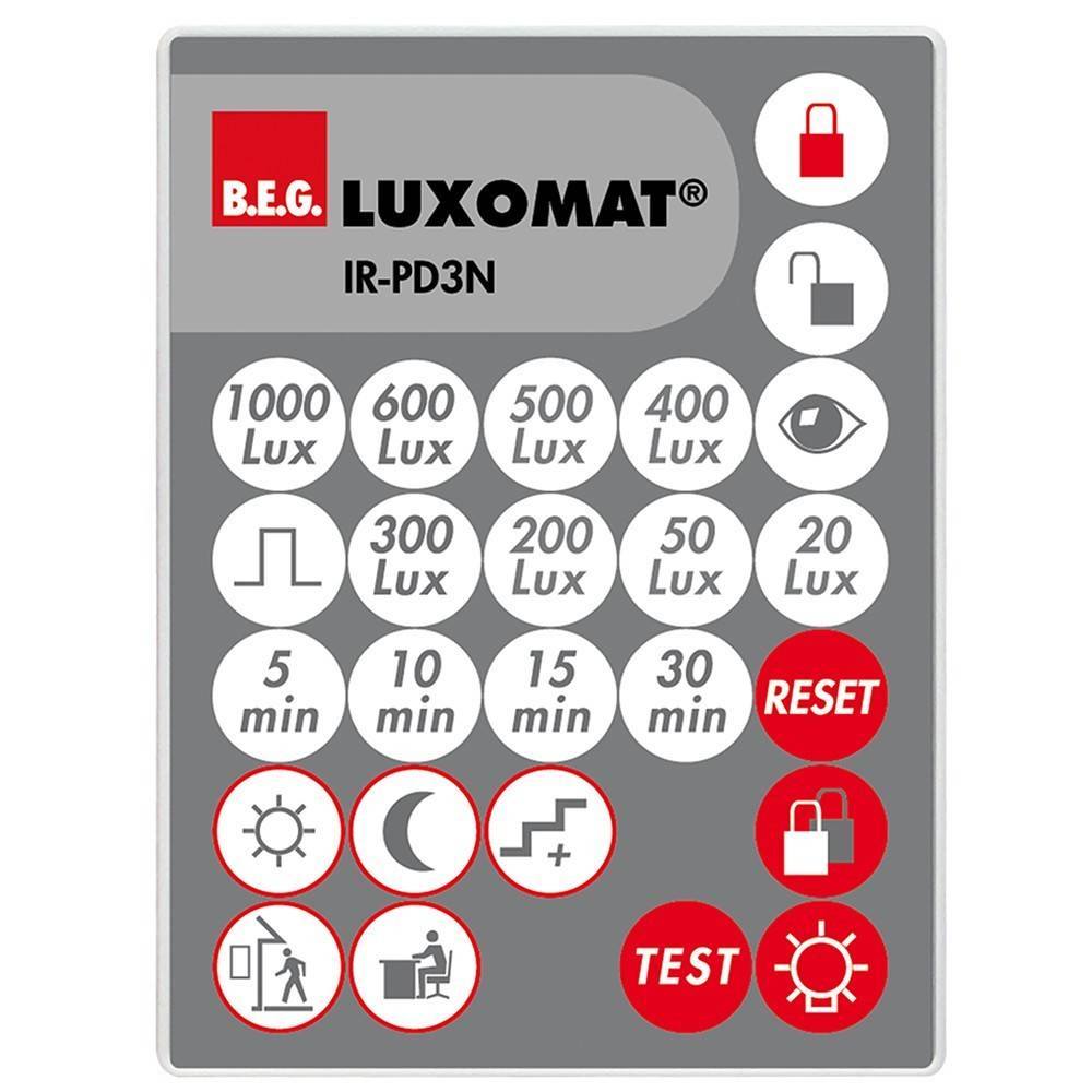 BEG Brück Electronic Fernsteuerung IR-PD3N