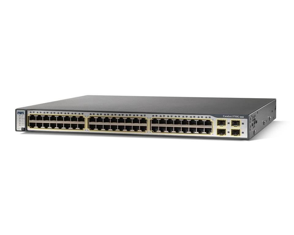 Cisco Catalyst 3750G-48TS - Switch - L3 - managed