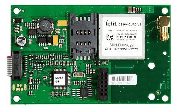 1St. Indexa 8200Y, GSM-Kommunikationsmodul, Einbau in System 8000 Alarmzentralen, ohne SIM-Karte...