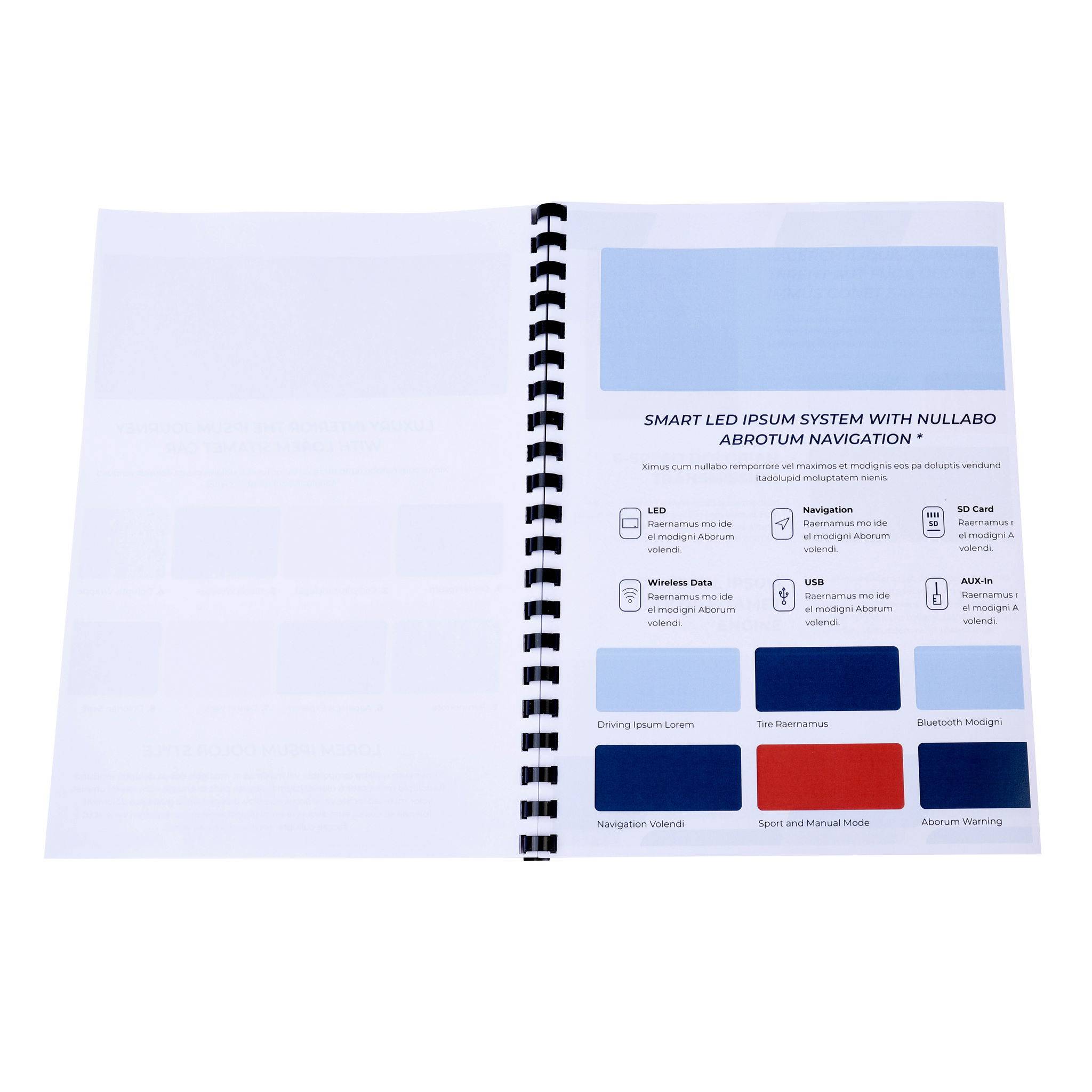 Exacompta Schachtel + 25 Spiralen 12 mm PVC für die Bindung, A4, Schwarz, 76401E