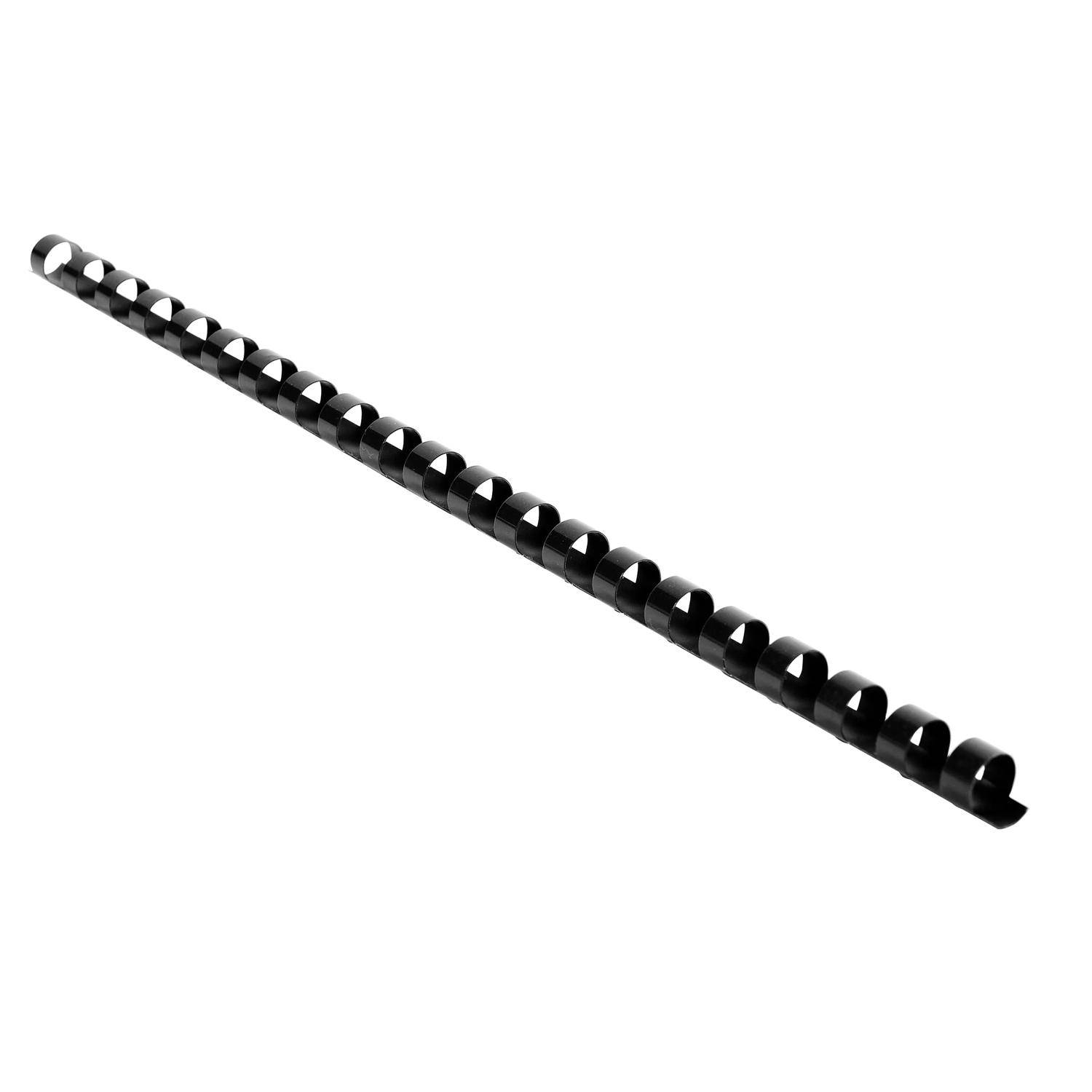 Exacompta Schachtel + 100 Spiralen 10 mm PVC für die Bindung A4 Schwarz 75301E