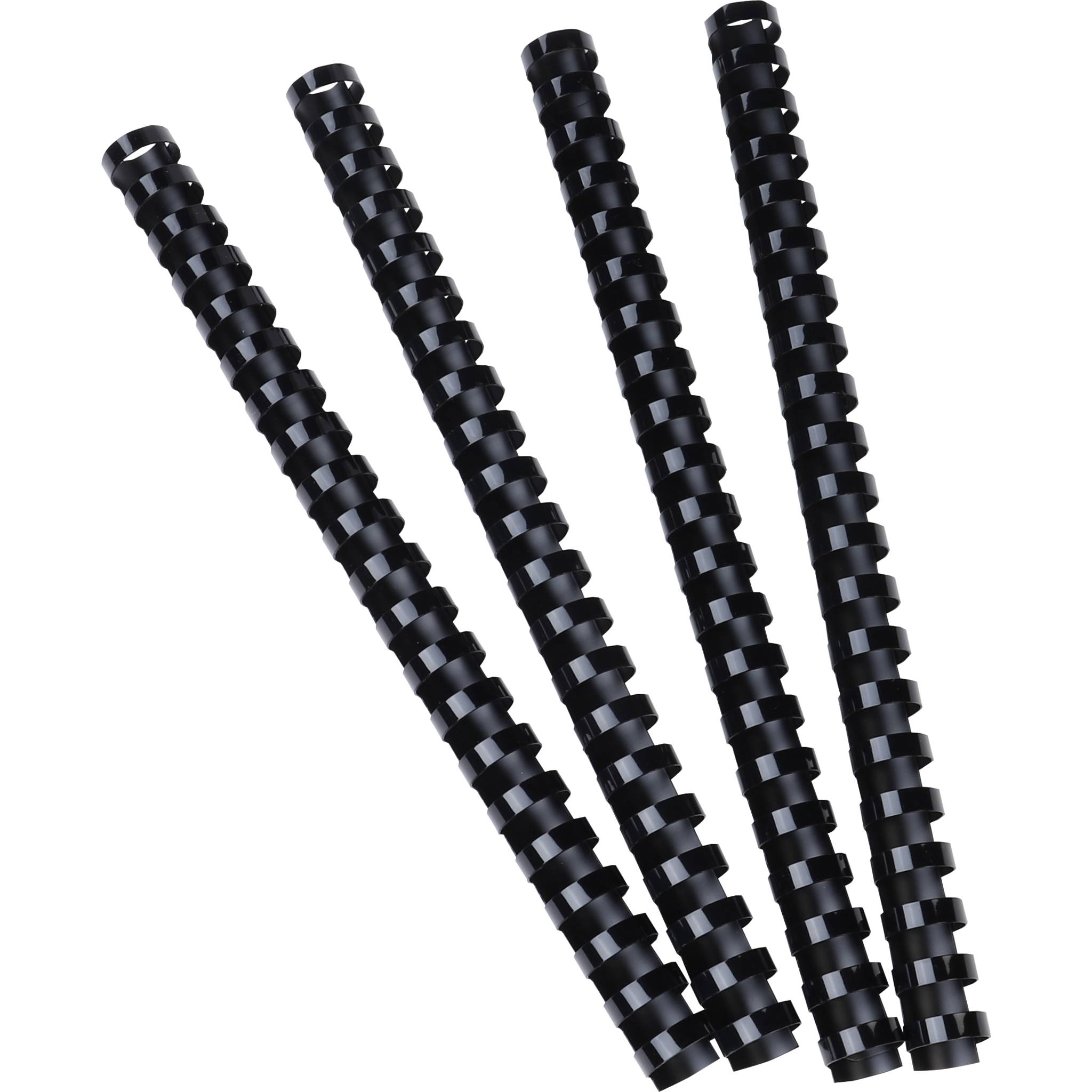 Exacompta Schachtel + 100 Spiralen 16 mm PVC für die Bindung A4 Schwarz 75501E