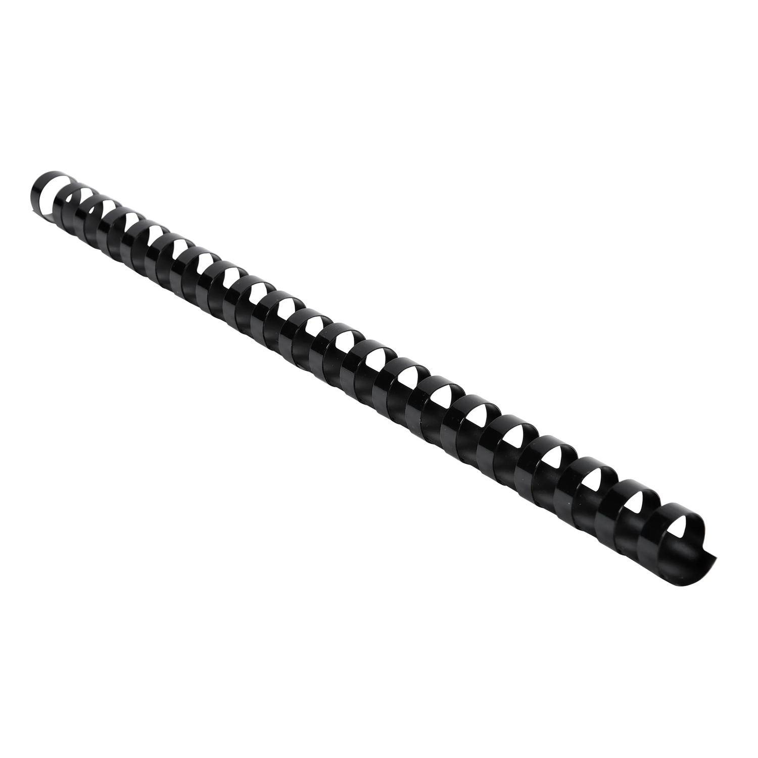 Exacompta Schachtel + 100 Spiralen 16 mm PVC für die Bindung A4 Schwarz 75501E