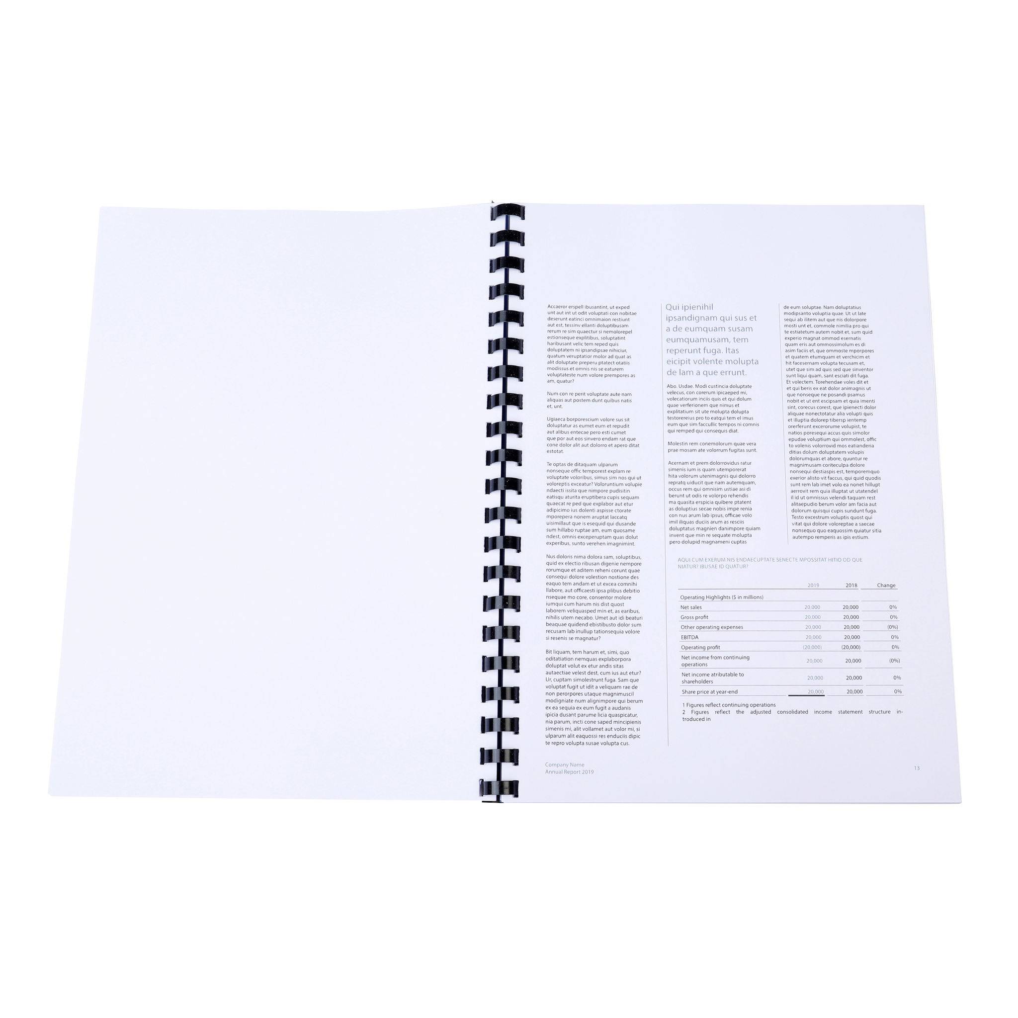 Exacompta Schachtel + 25 Spiralen 16 mm PVC für die Bindung, A4, Schwarz, 76501E