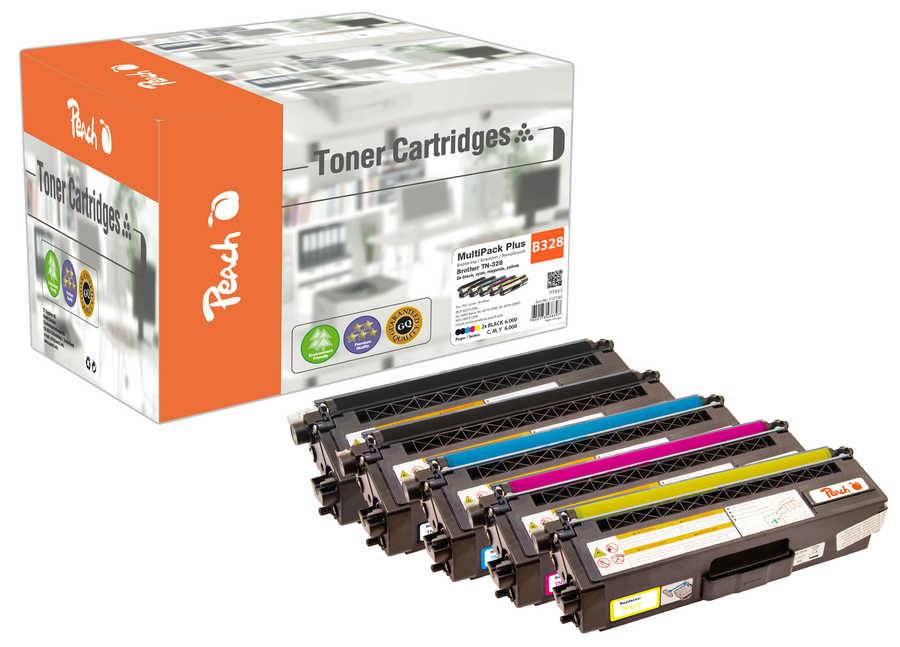 Toner Brother TN-328 MultiPack Plus 2xbk,c,m,y wiederaufbereitet