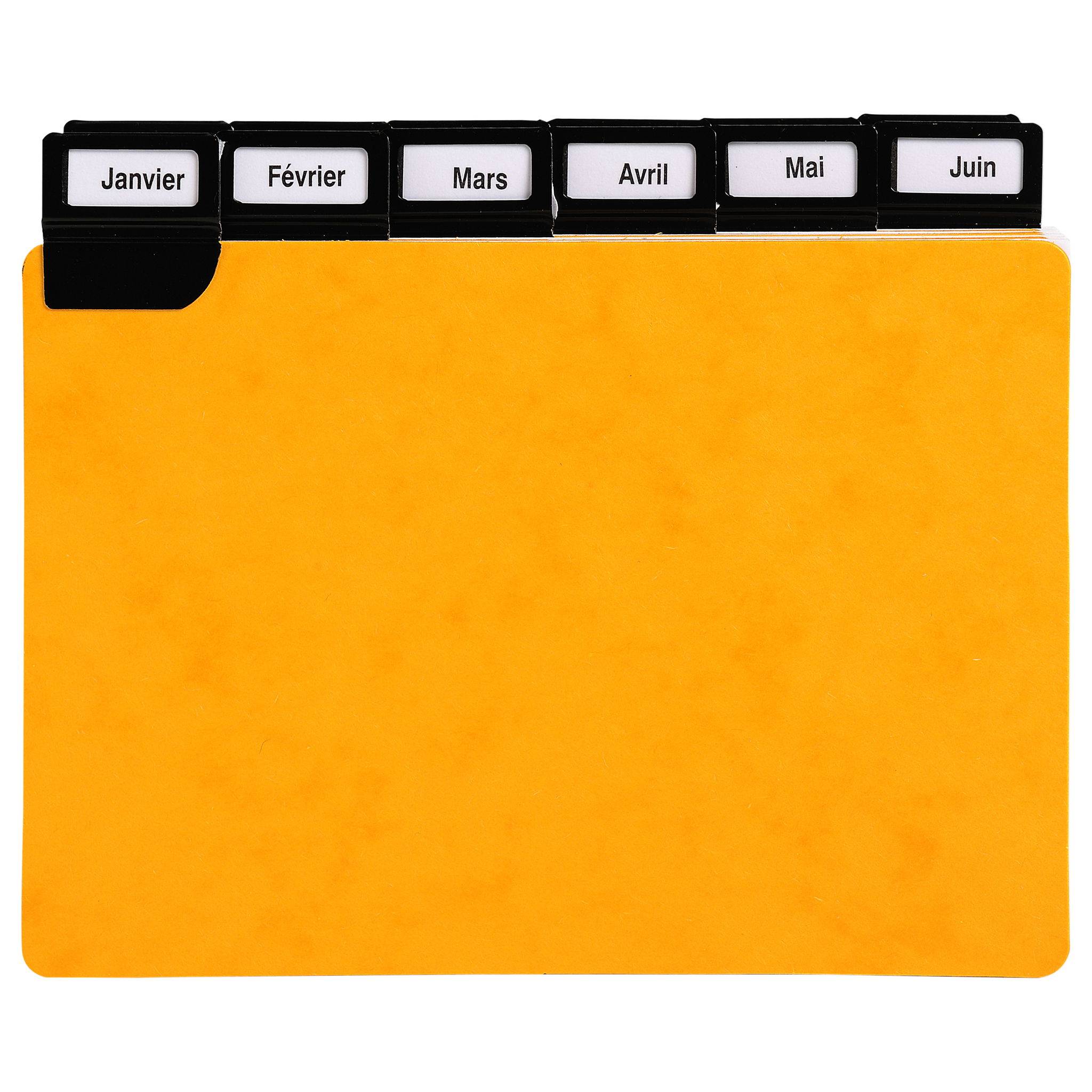 Exacompta 24x Trennblatt Fensterreitern Metall alphabetisch 105x148 mm 13752E