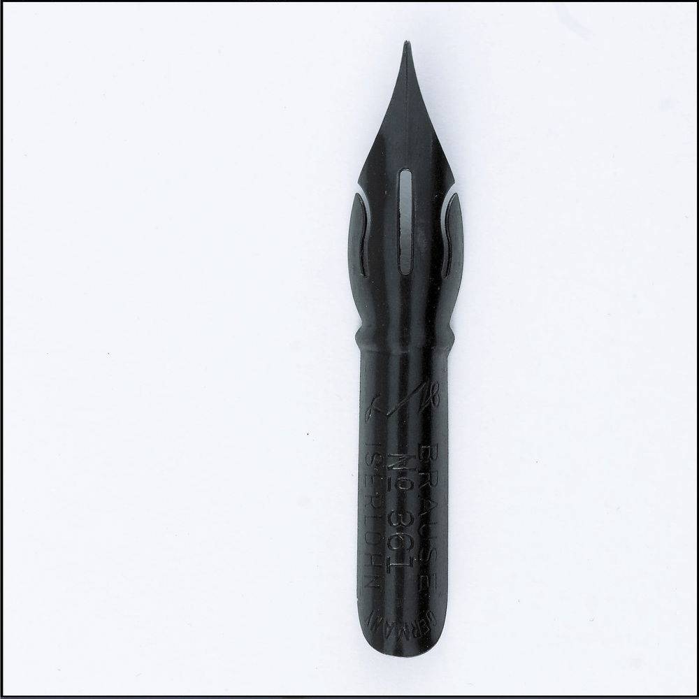 Brause Schachtel mit 50 Schreibfedern Stenofeder 361B