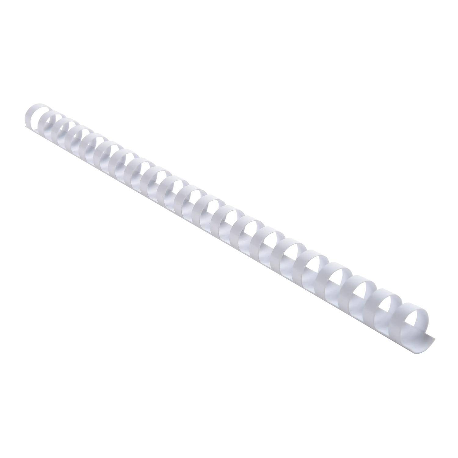 Exacompta Schachtel mit 25 Spiralen 16 mm PVC für die Bindung, A4, Weiß, 76500E