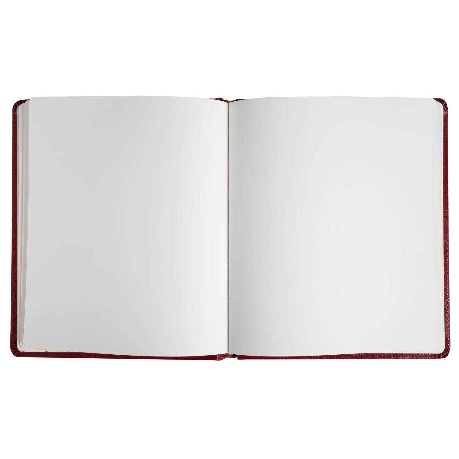 Exacompta Gästebuch Alpillez, 70 Blatt schwarz, 26x22 cm, Hochformat, Rot, 4715E