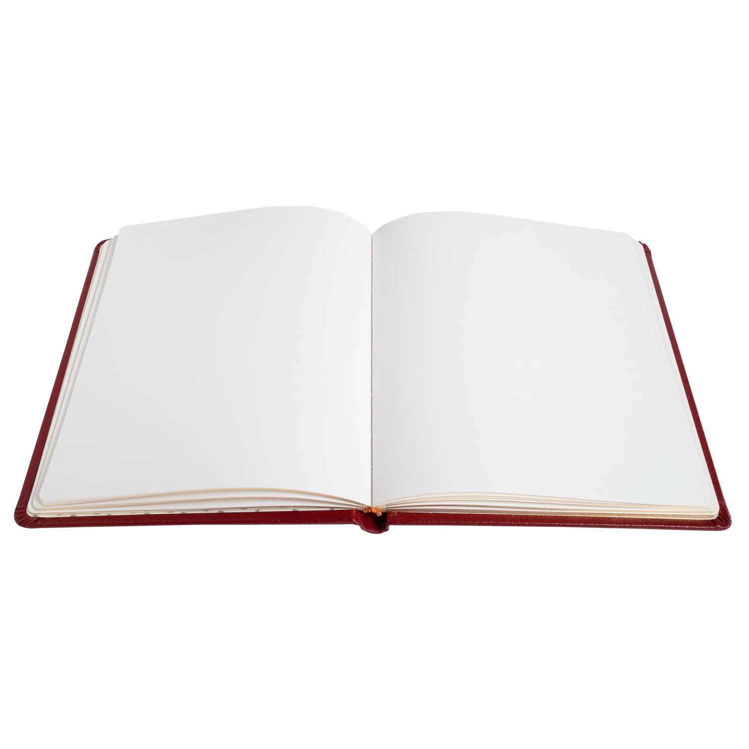 Exacompta Gästebuch Alpillez, 70 Blatt schwarz, 26x22 cm, Hochformat, Rot, 4715E