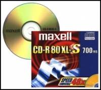 Maxell 50 x CD-R - 700 MB (80 Min) 52x - bedruckbare Oberfläche