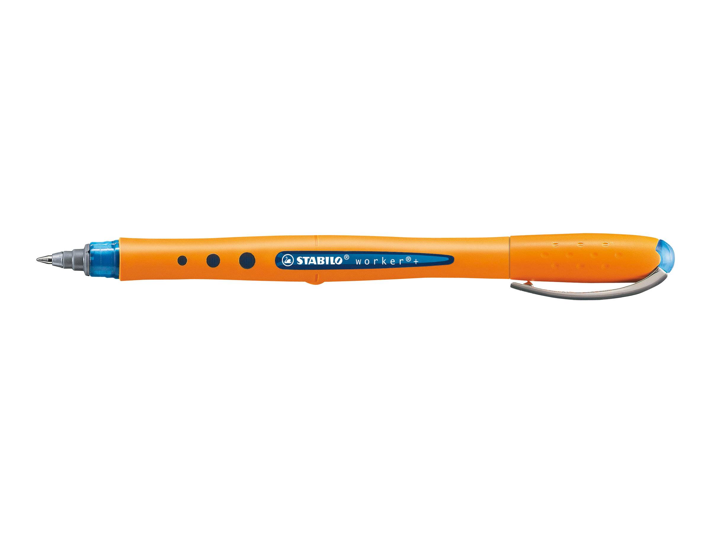 STABILO worker - Tintenroller - Blau - wasserbasierte Tinte