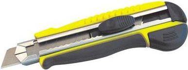 C.K Cutter mit Abbrechklingen, Klinge: 18 mm schweres Modell, mit komfortablem Softgriff, mit integrier- (T0958)