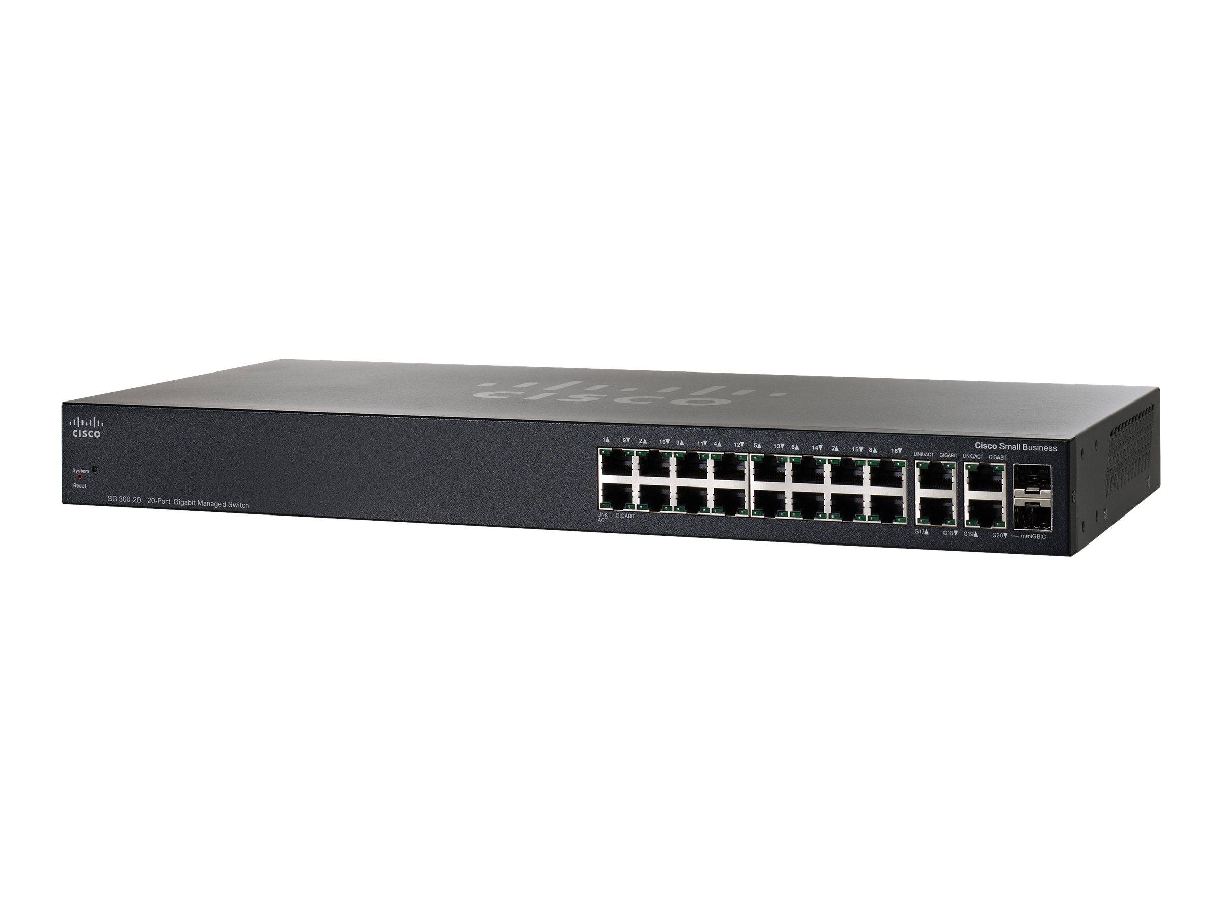 Cisco Small Business SG300-20 - Switch - L3 - managed