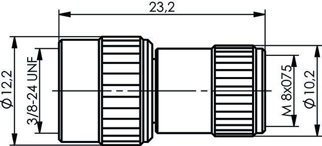 Telegärtner Adapter MiniUHF/FME (M-M) 100024363