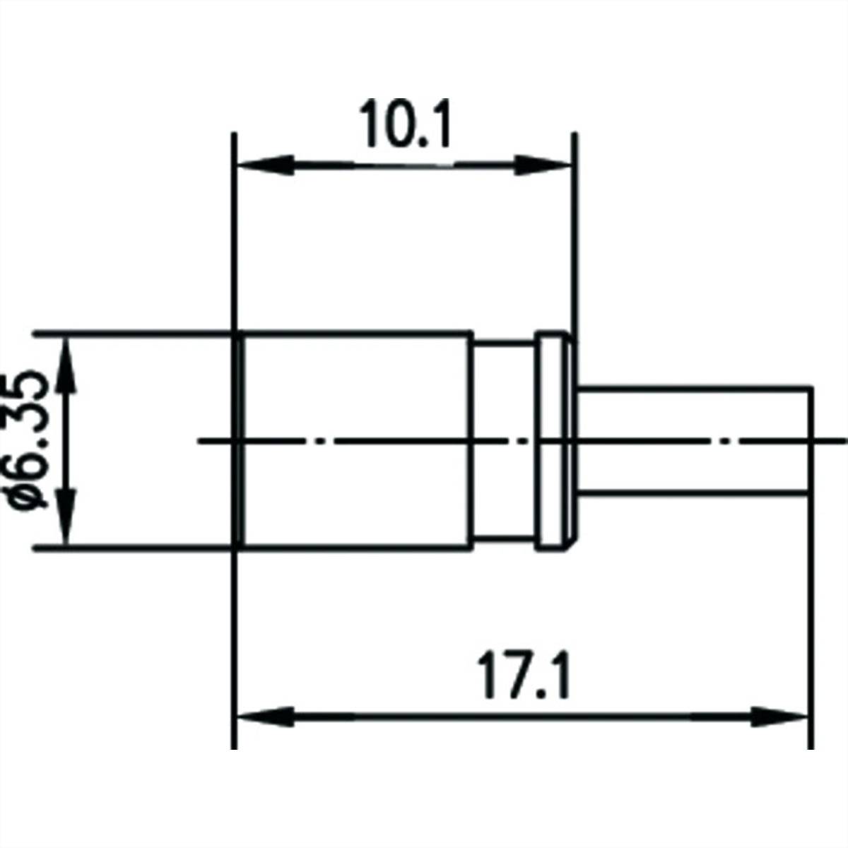 TELEGÄRTNER SMB-Kabelbuchse G7 (RG-316/U) crimp/crimp