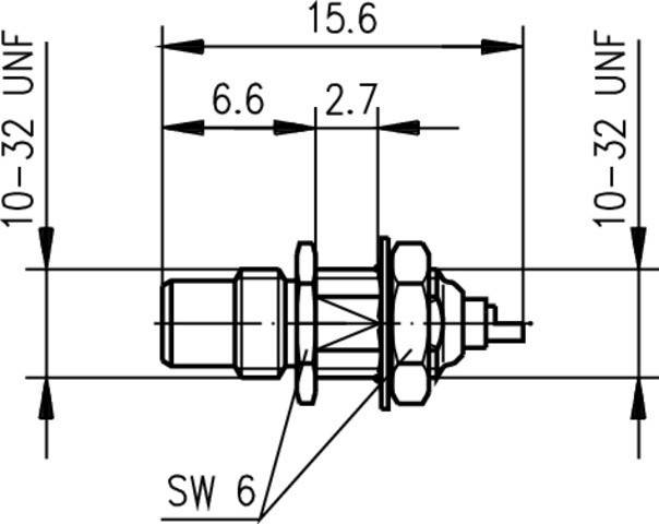 Telegärtner SMC-Einbaustecker AU 100024898