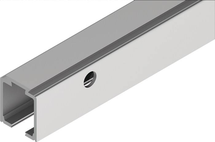 Laufschiene 140 Alu.EV1 elox.Lager-L.2500mm Wm.HELM