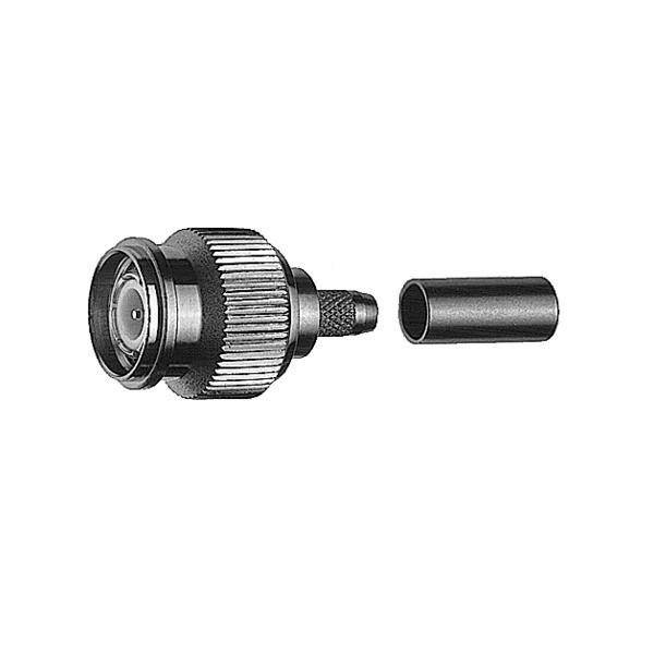 5 Stk. Telegärtner TNC-Kabelstecker 50Ohm 100023694