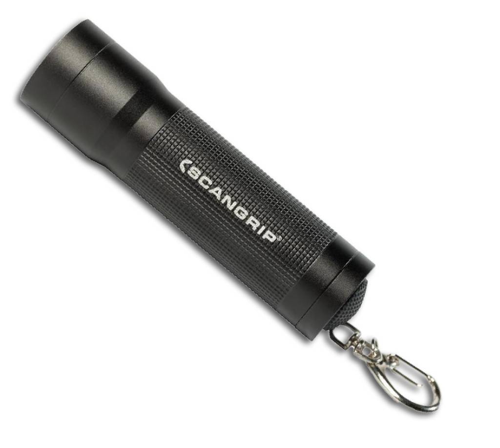 LED-Taschenlampe FLASH MiniRobustes GehäuseSpritzwasserdichtMit Fokusfunktion für gebündelte AusleuchtungEinstellbarer Lichtkegel von 1070Arbeitste