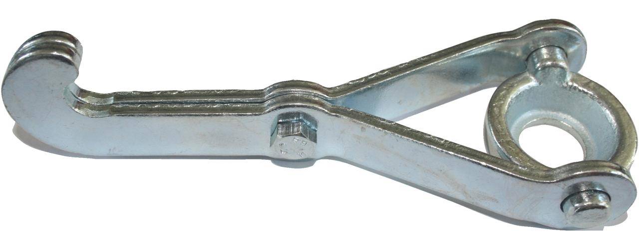 KS TOOLS Abzieherhaken mit Aufnahmering 14mm + 18mm