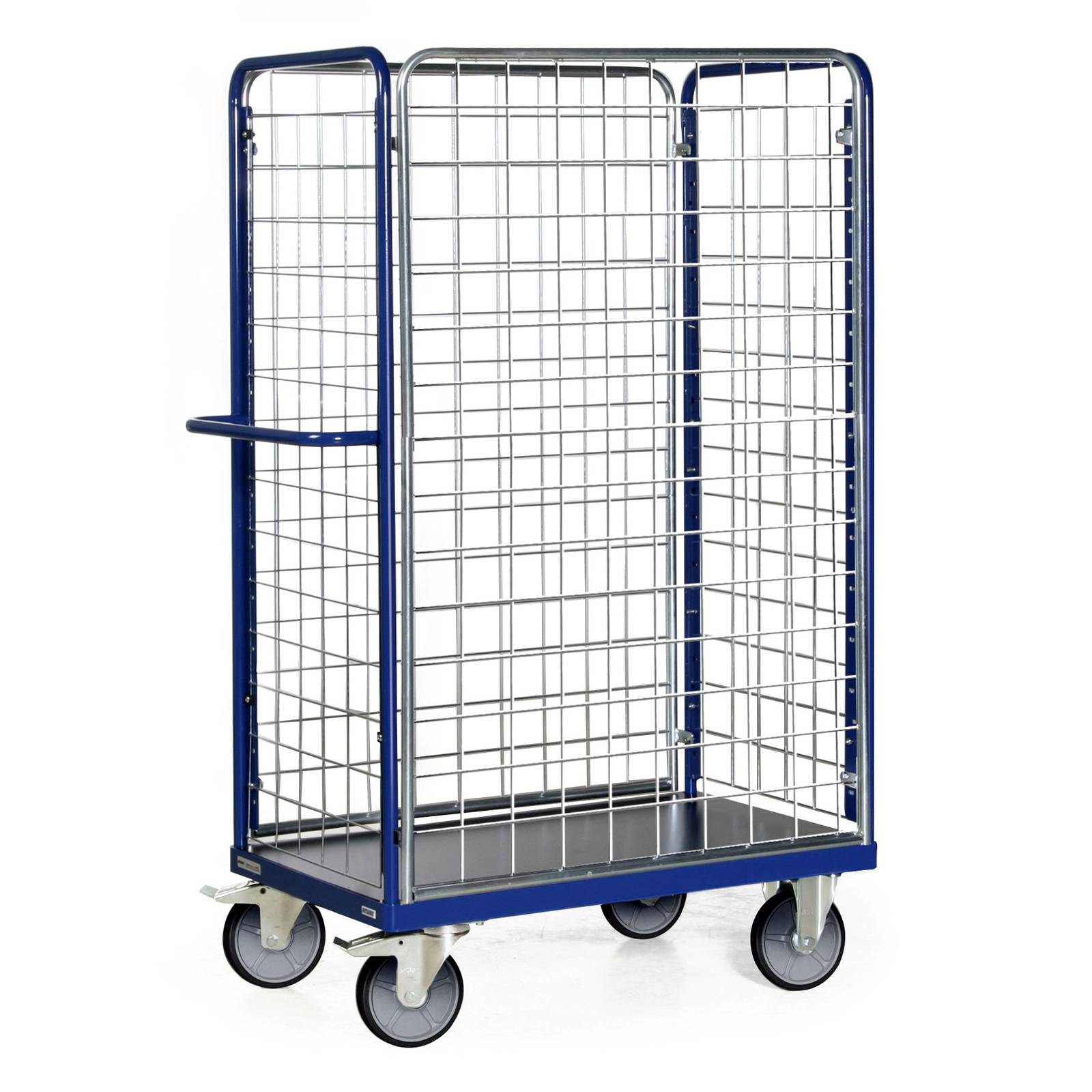 Protaurus Paketwagen F600 mit 4 Gitterwänden 1800mm hoch 1000x700mm