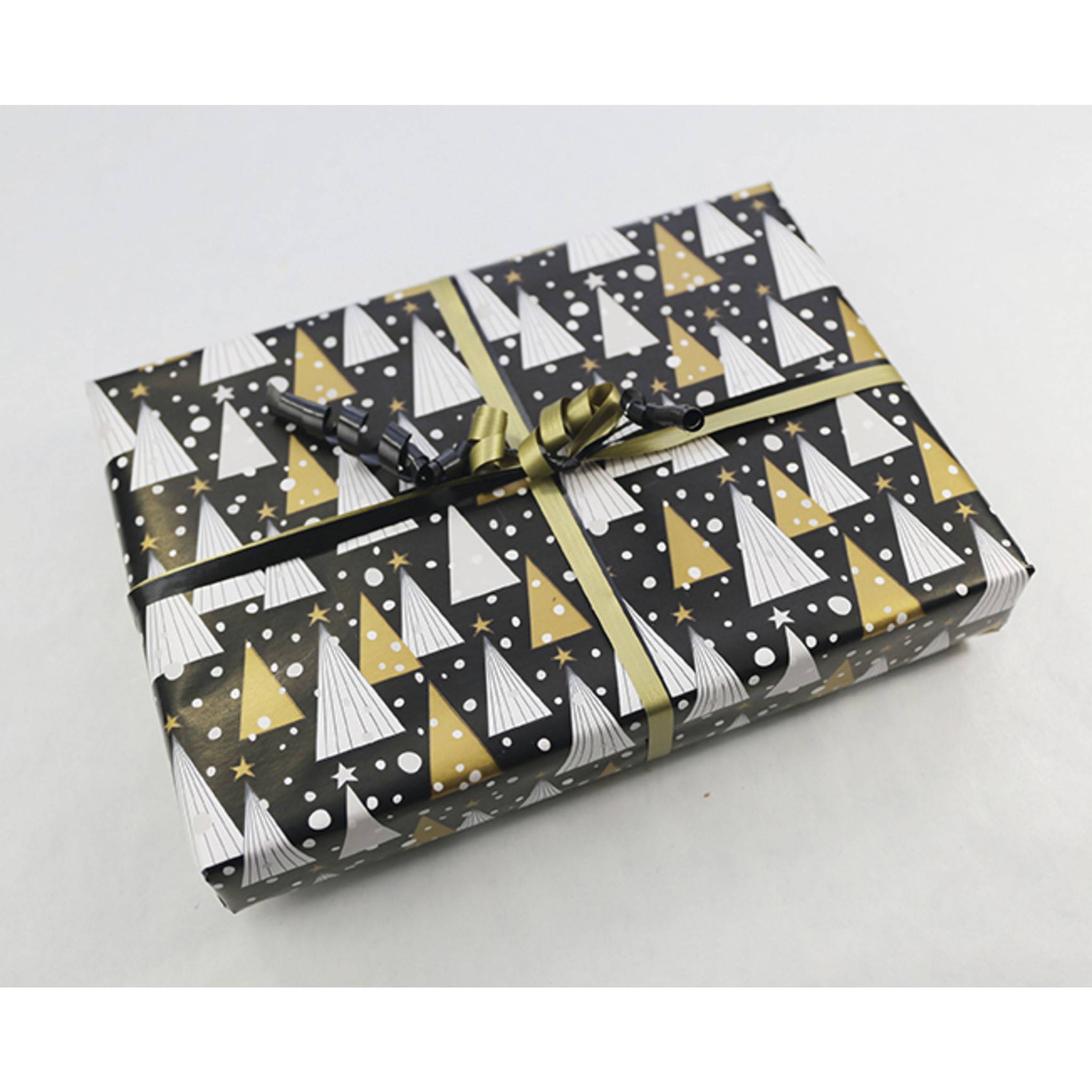 Clairefontaine Geschenkpapierrolle 50x0,70m Tannenbäume 211921C