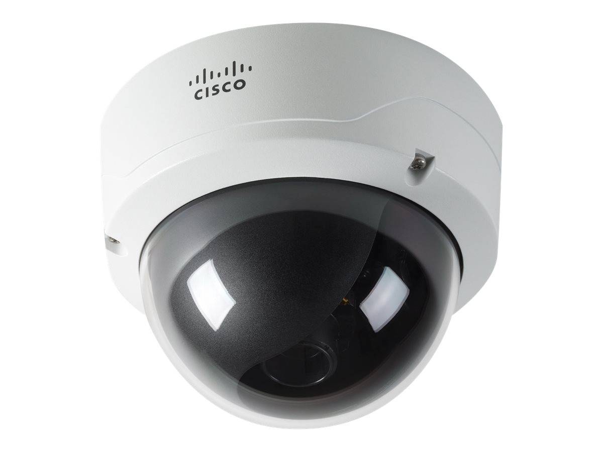 Cisco Video Surveillance 2500 Series IP Dome - Netzwerk-Überwachungskamera - Kuppel - manipulationssicher - Farbe (Tag&Nacht)