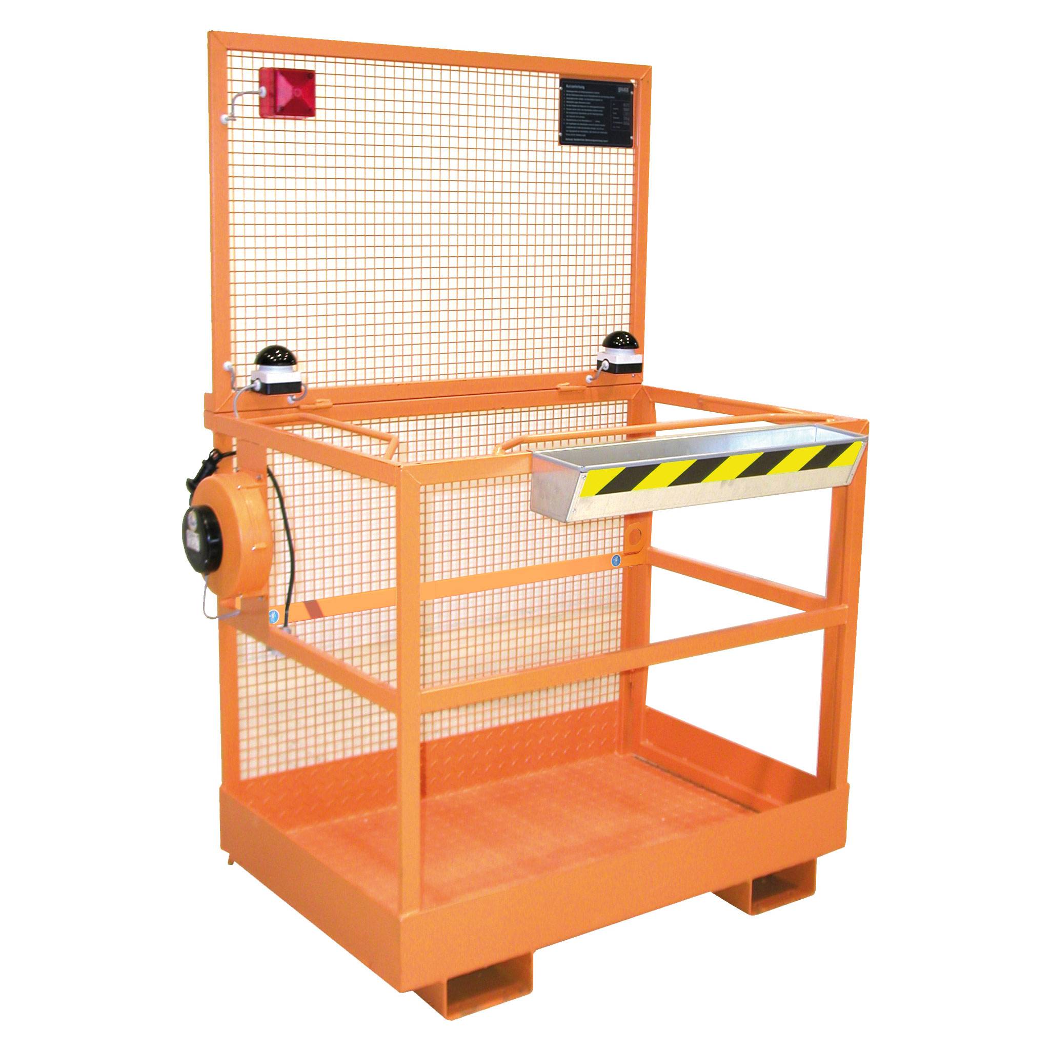 Arbeitsbühne MB-ST, lackiert, Gelborange