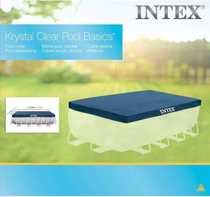 Intex Rechthoekig Afdekzeil 400x200cm 2
