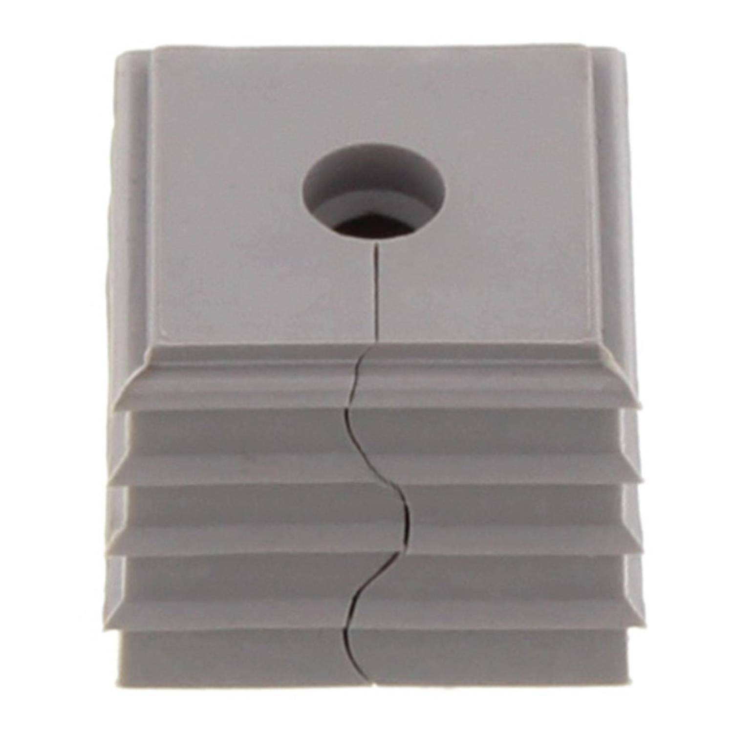 Ein Kartonspender mit einem violetten Kabel, das teilweise durch ein Loch herausgezogen ist. Der Text darunter lautet „Ähnliche Abbildung